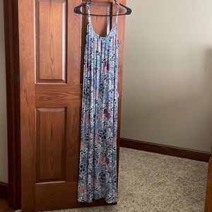 Long colorful dress!